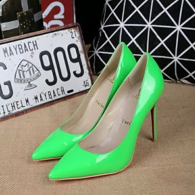 Christian Louboutin Shallow mouth stiletto heel Shoes Women--007